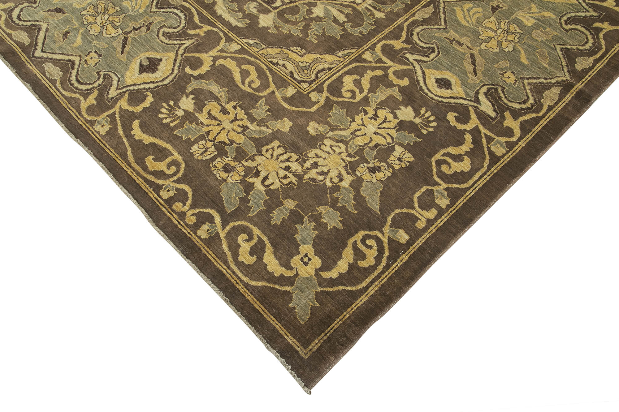 Collection of 12' x 14' 7'' Hand-Knotted Oriental Rug in a gallery layout