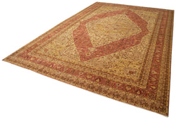 Collection of 11' 6'' x 17' 5'' Hand-Knotted Oriental Rug in a gallery layout