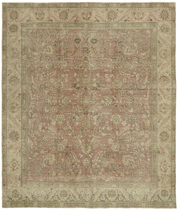 Collection of 9' 6'' x 11' 4'' Vintage Handmade Persian Rug in a gallery layout