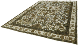 Collection of 9' 2'' x 12' Vintage Hand-Knotted Persian Rug in a gallery layout