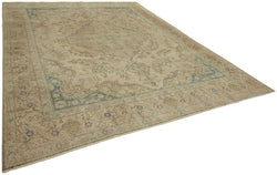 Collection of 9' 10'' x 12' 10'' Vintage Hand-Knotted Persian Rug in a gallery layout