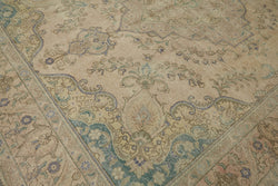 Collection of 9' 10'' x 12' 10'' Vintage Hand-Knotted Persian Rug in a gallery layout