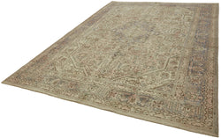 Collection of 8' 2'' x 11' 4'' Vintage Hand-Knotted Persian Rug in a gallery layout