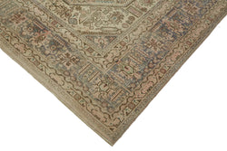 Collection of 8' 2'' x 11' 4'' Vintage Hand-Knotted Persian Rug in a gallery layout