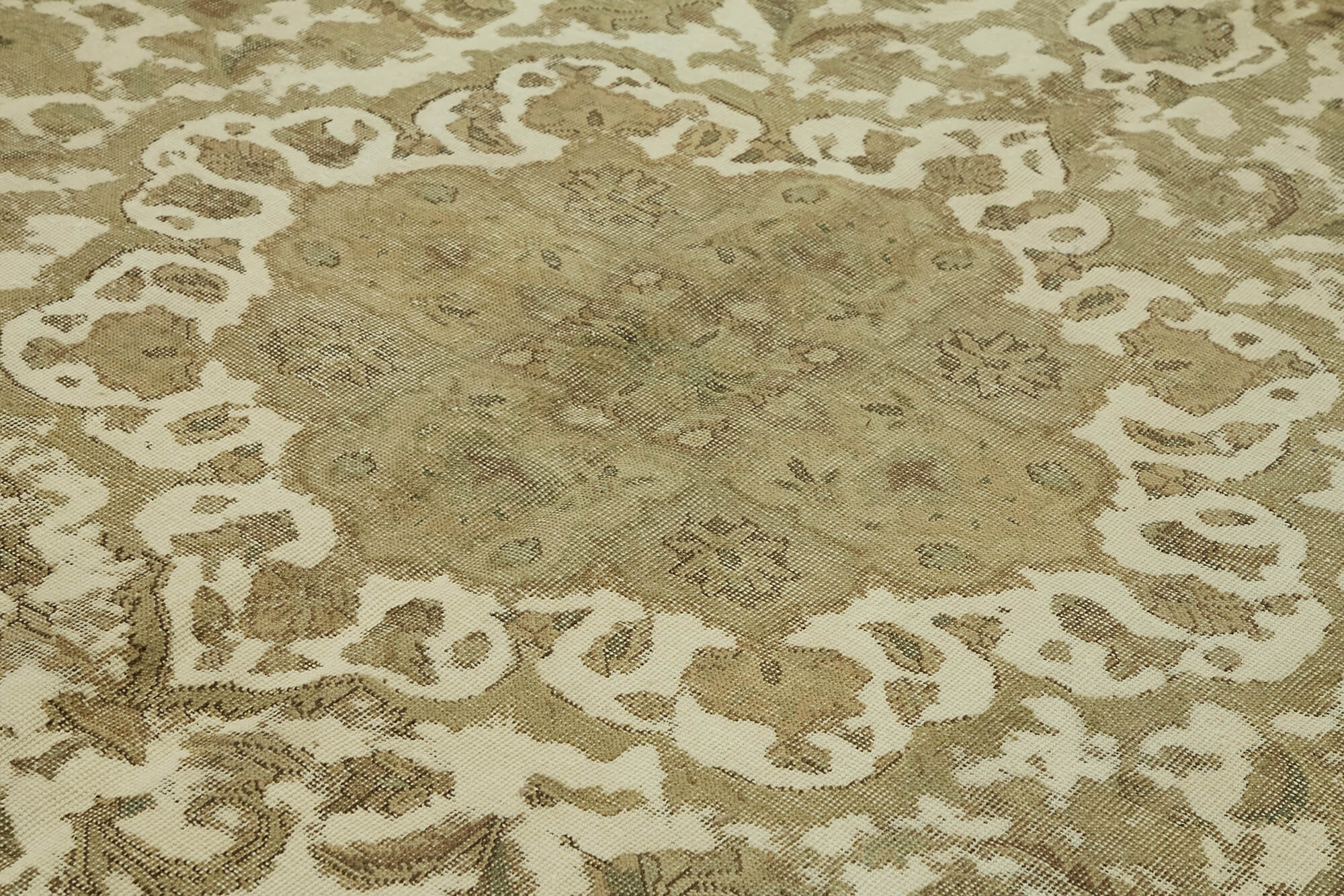 Collection of 9' 10'' x 13' Vintage Hand-Knotted Rug in a gallery layout