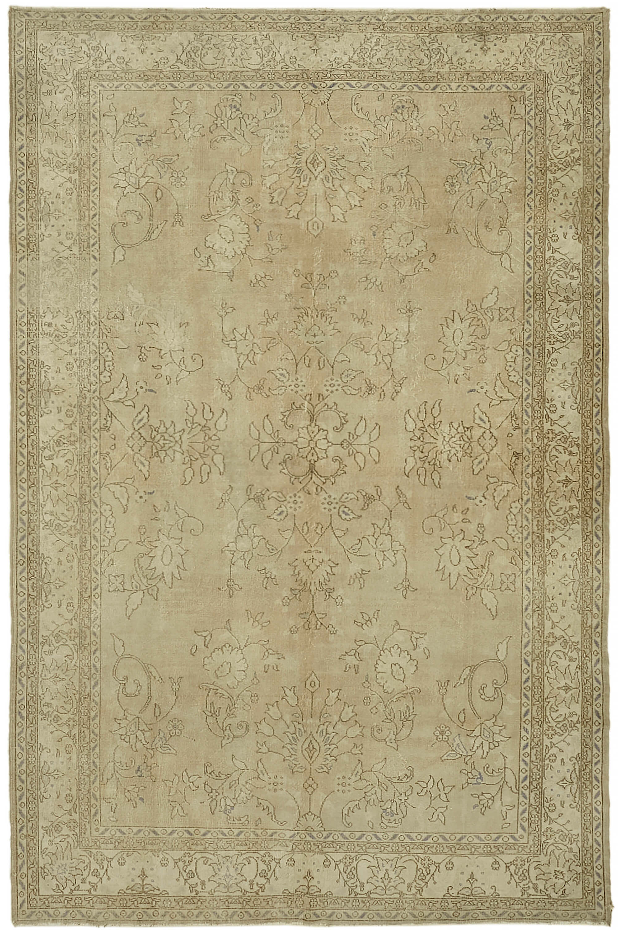 Collection of 8' 2'' x 12' 4'' Vintage Hand-Knotted Rug in a gallery layout