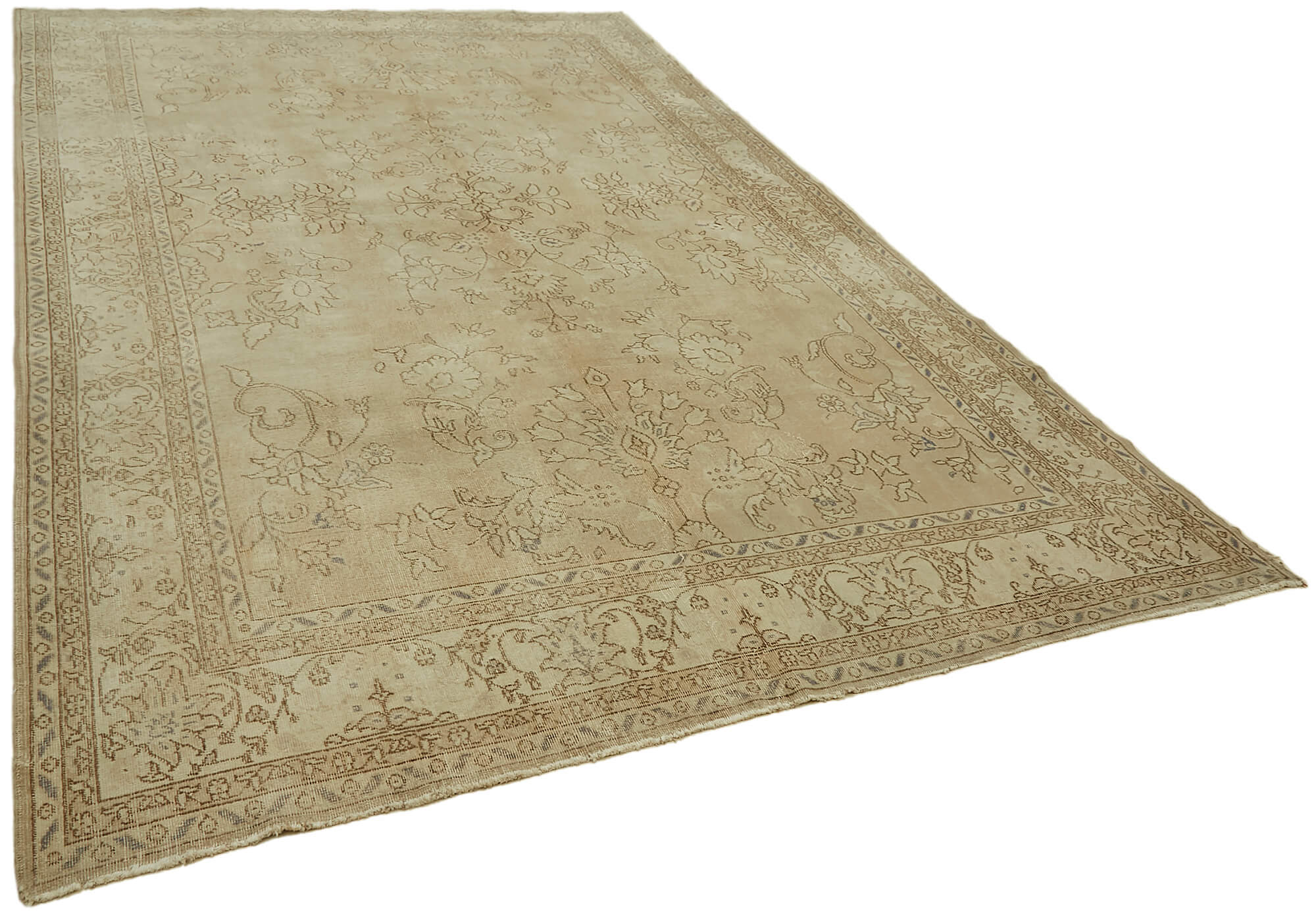 Collection of 8' 2'' x 12' 4'' Vintage Hand-Knotted Rug in a gallery layout