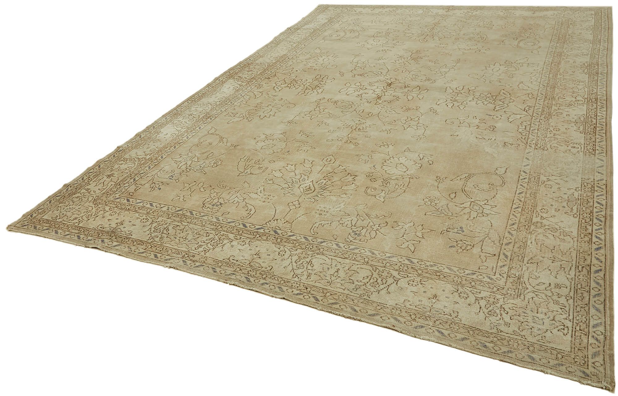 Collection of 8' 2'' x 12' 4'' Vintage Hand-Knotted Rug in a gallery layout