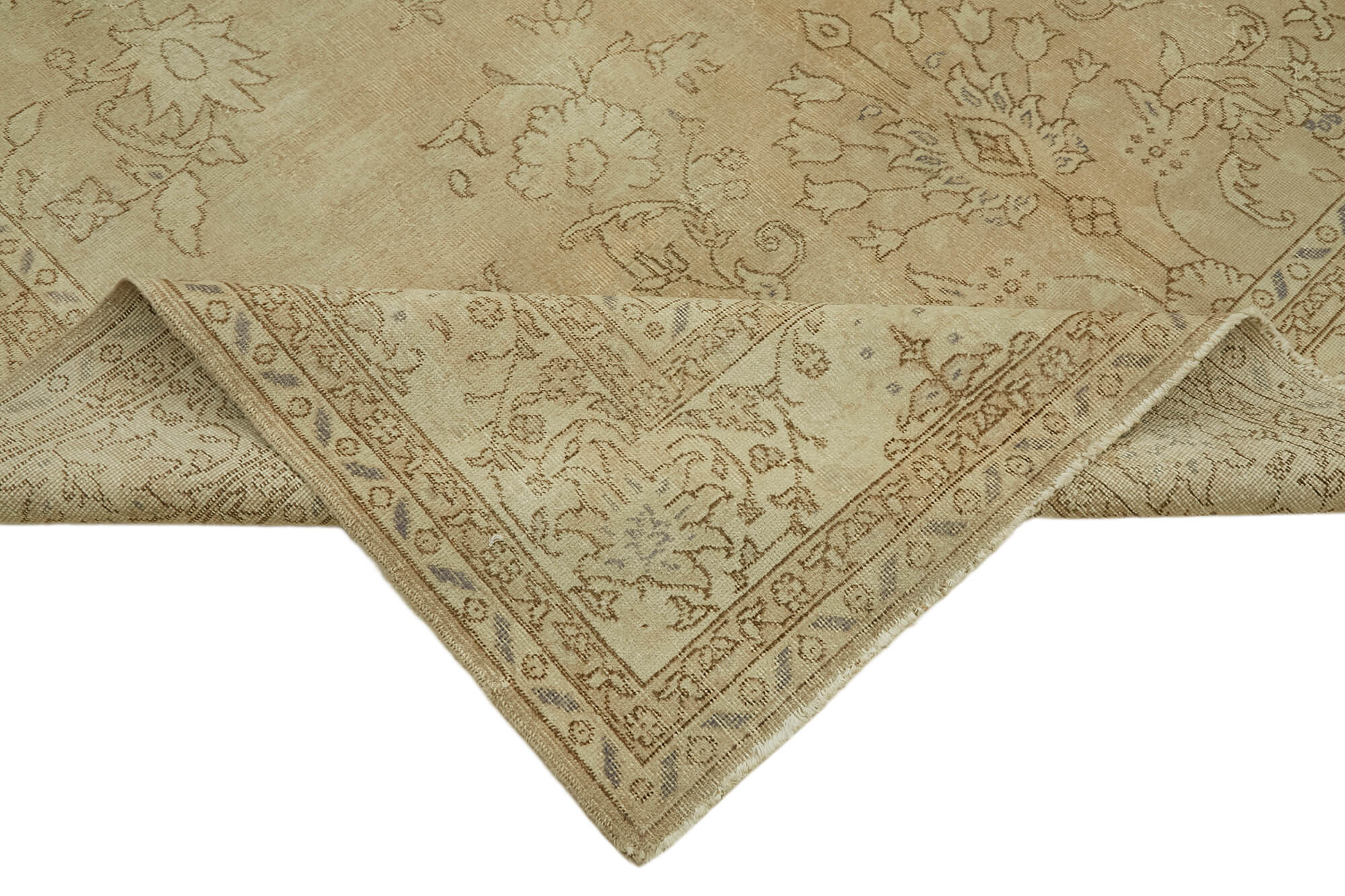 Collection of 8' 2'' x 12' 4'' Vintage Hand-Knotted Rug in a gallery layout