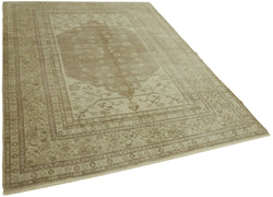 Collection of 6' 7'' x 8' 8'' Vintage Hand-Knotted Rug in a gallery layout