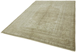 Collection of 6' 7'' x 8' 8'' Vintage Hand-Knotted Rug in a gallery layout