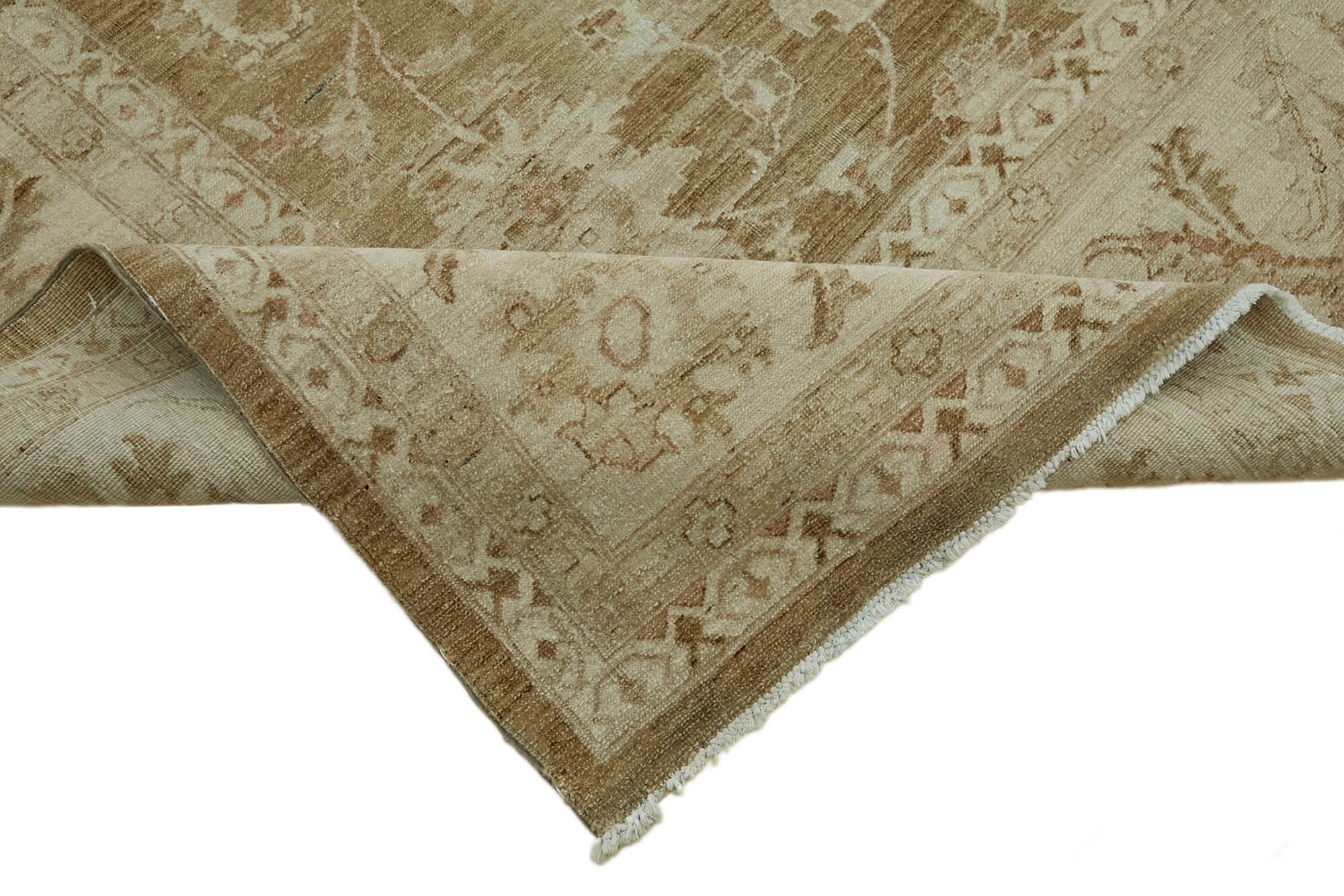 Collection of 9' 7'' x 13' 9'' Vintage Hand-Knotted Rug in a gallery layout