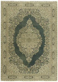 Collection of 6' 8'' x 9' 2'' Vintage Hand-Knotted Rug in a gallery layout