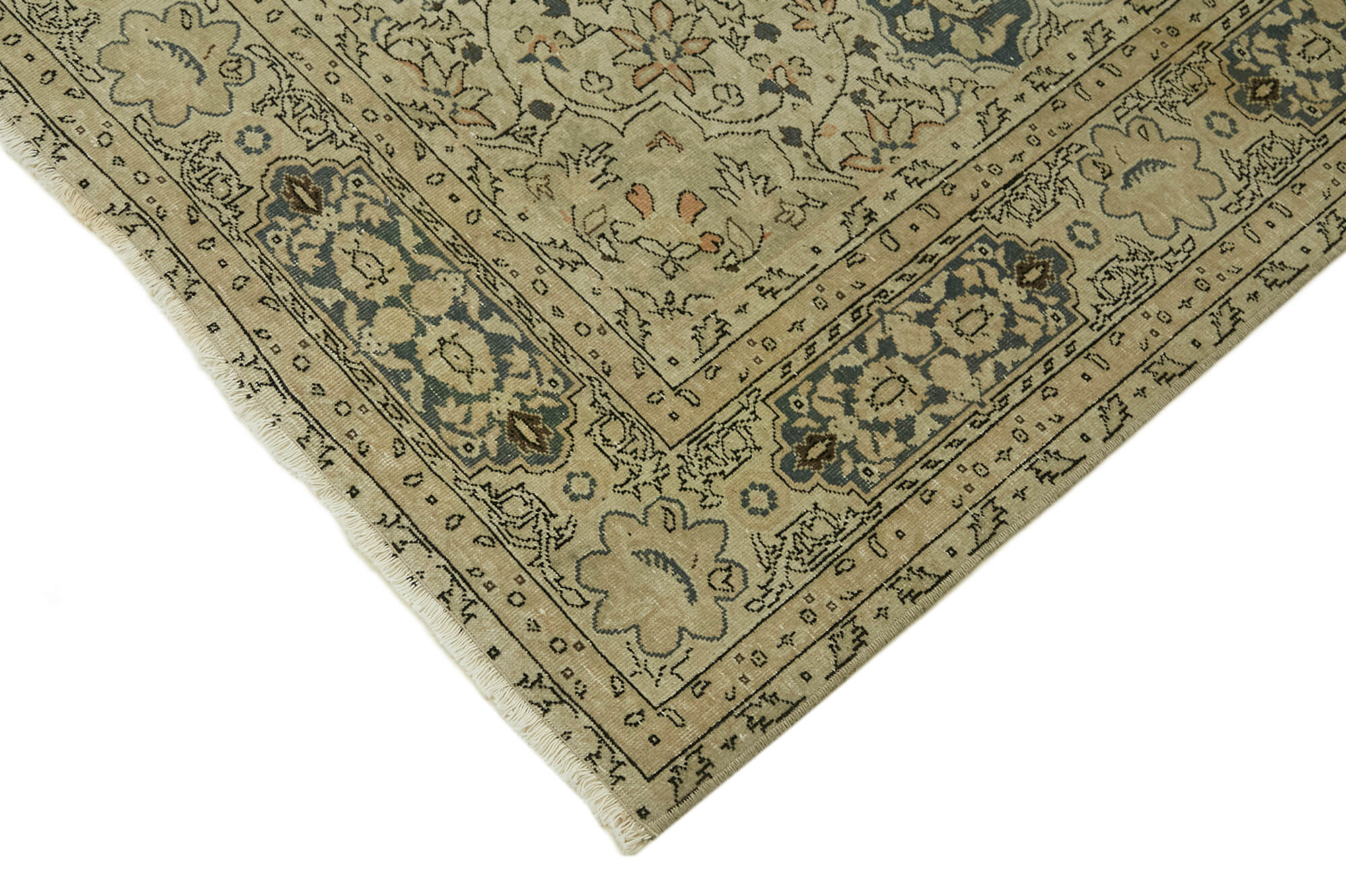 Collection of 6' 8'' x 9' 2'' Vintage Hand-Knotted Rug in a gallery layout