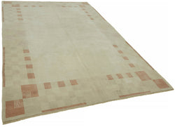 Collection of 6' 7'' x 9' 7'' Hand-Knotted Anatolian Turkish Rug in a gallery layout