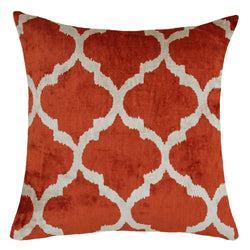 Collection of Red Color Silk Cushion Cover in a gallery layout