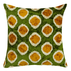 Collection of Green Color Living Room Pillow Cover in a gallery layout