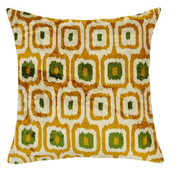 Collection of Yellow Color Unique Pillow Cover in a gallery layout