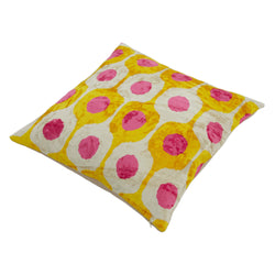 Collection of Yellow Color Turkish Pillow Cover in a gallery layout