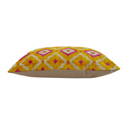 Collection of Yellow Color Decorative Square Pillow Cover in a gallery layout