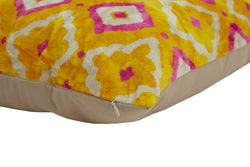 Collection of Yellow Color Decorative Square Pillow Cover in a gallery layout