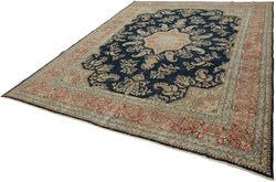 Collection of 8' 11'' x 11' 7'' Handmade Persian Rug in a gallery layout