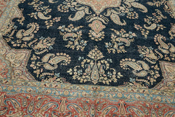 Collection of 8' 11'' x 11' 7'' Handmade Persian Rug in a gallery layout