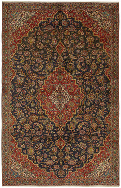 Collection of 6' 11'' x 10' 7'' Hand-Knotted Large Area Rug in a gallery layout