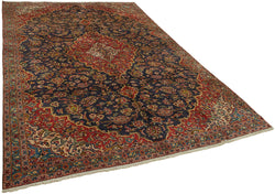 Collection of 6' 11'' x 10' 7'' Hand-Knotted Large Area Rug in a gallery layout