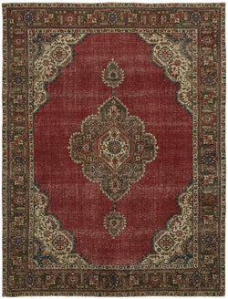 Collection of 9' 5'' x 12' 3'' Hand-Knotted Large Area Rug in a gallery layout