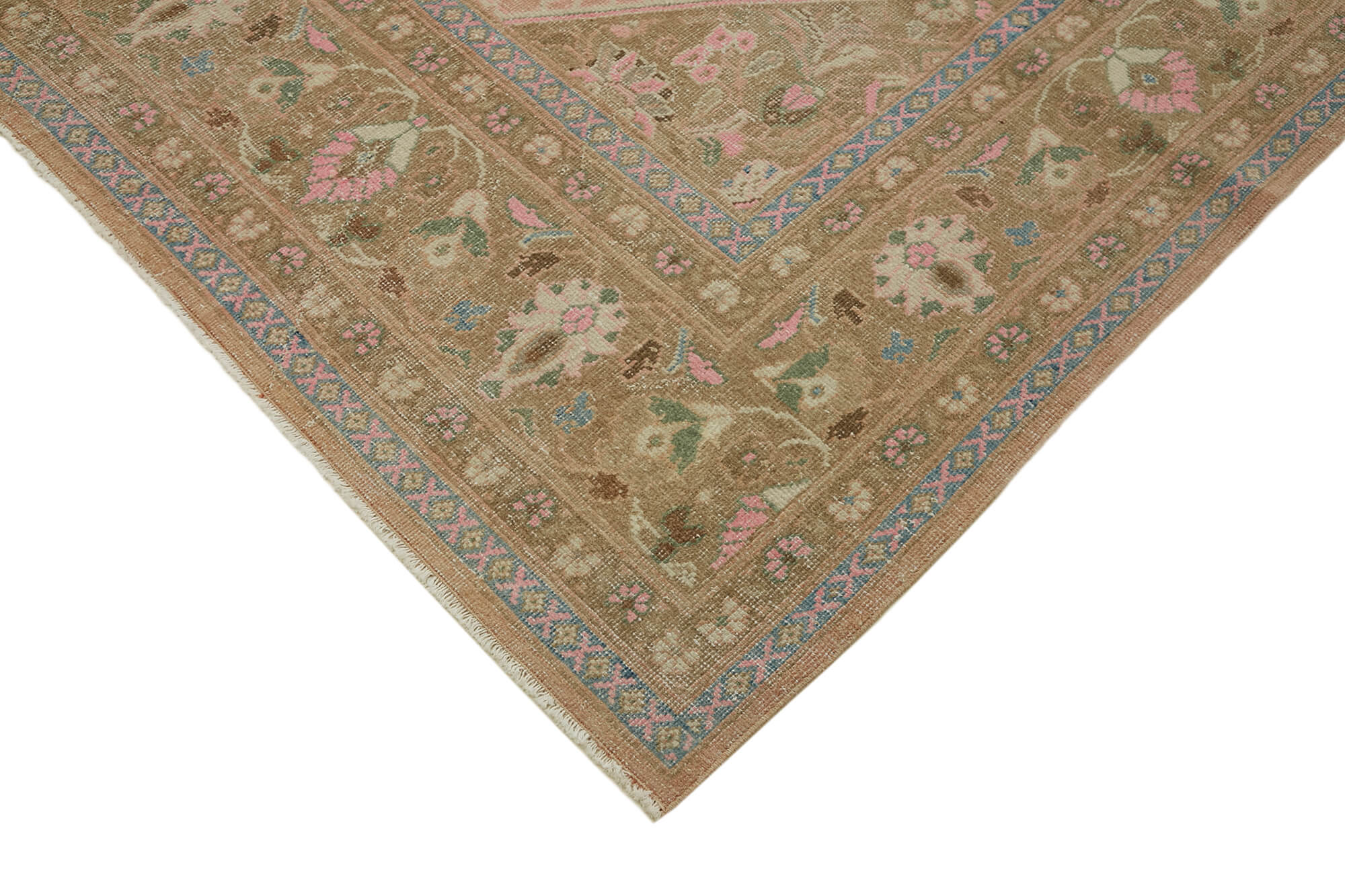 Collection of 9' 4'' x 12' 11'' Handmade Large Area Rug in a gallery layout