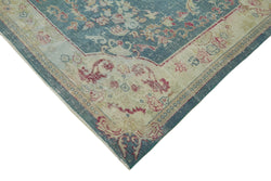 Collection of 9' 1'' x 9' 11'' Handmade Large Area Rug in a gallery layout