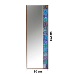 Collection of Audra Handmade Natural Stone Long Dressing Mirror in a gallery layout