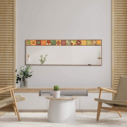 Collection of Dunlap Decorative Wood Framed Handmade Full Length Mirror in a gallery layout