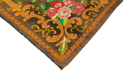 Collection of 6' 11'' x 10' 3'' Moldovan Rose Kilim Rug in a gallery layout