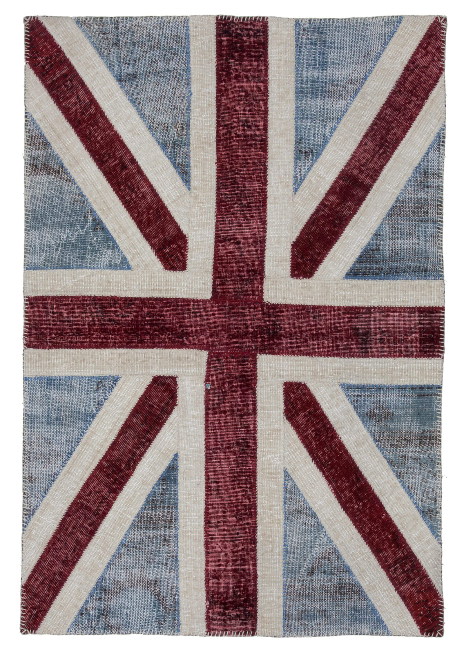 Collection of 4' x 6' British Flag Rug in a gallery layout