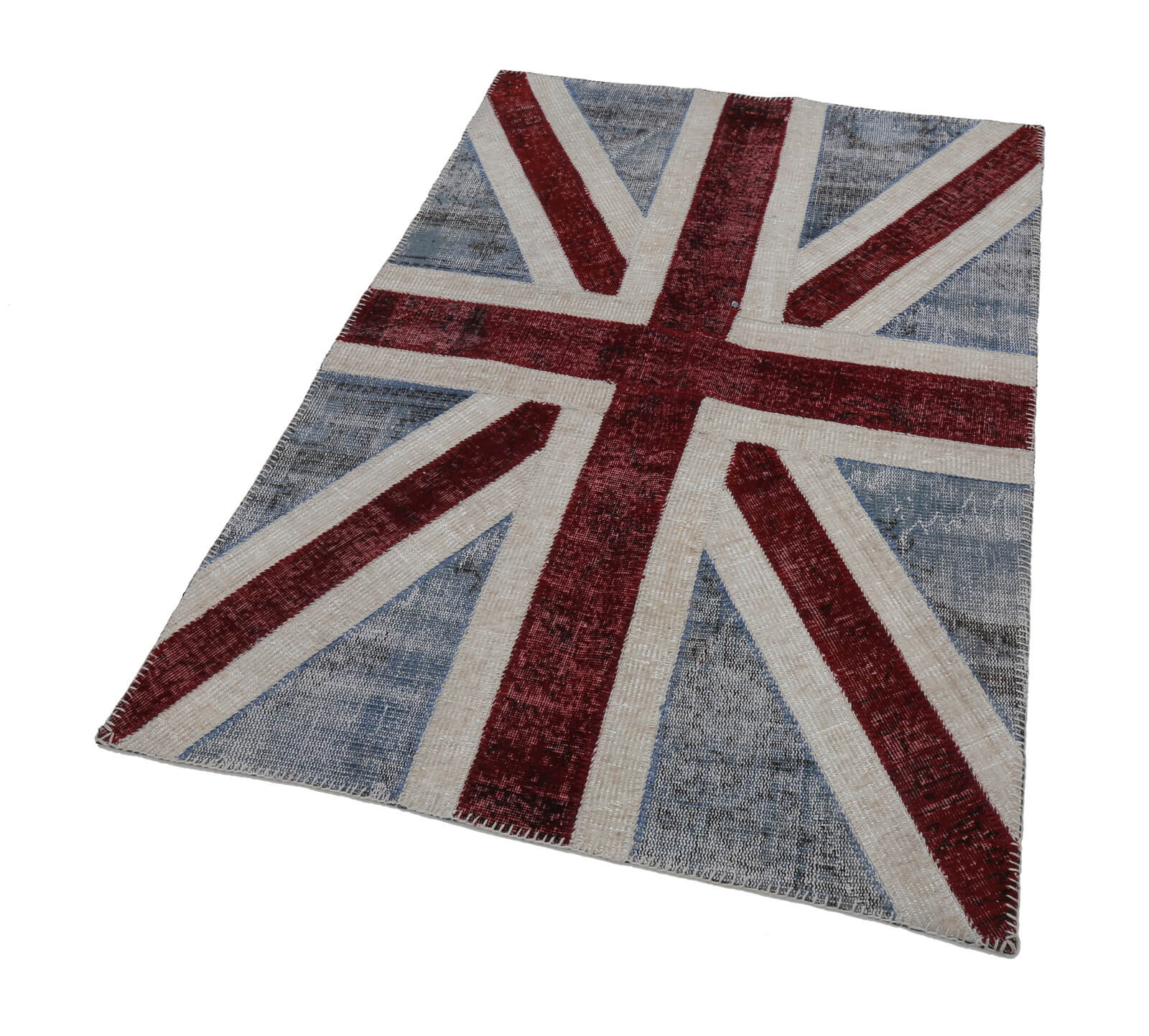 Collection of 4' x 6' British Flag Rug in a gallery layout