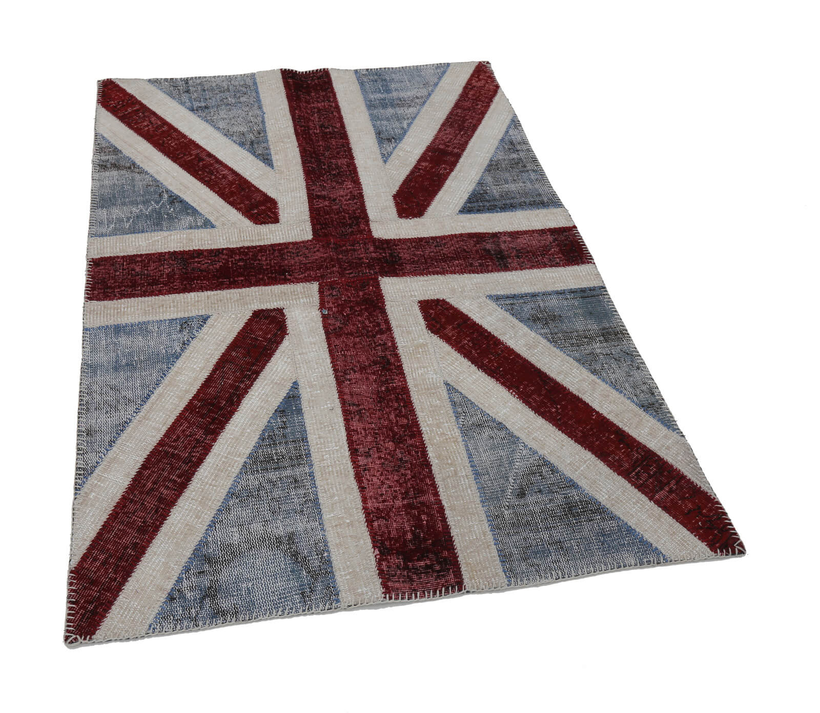 Collection of 4' x 6' British Flag Rug in a gallery layout