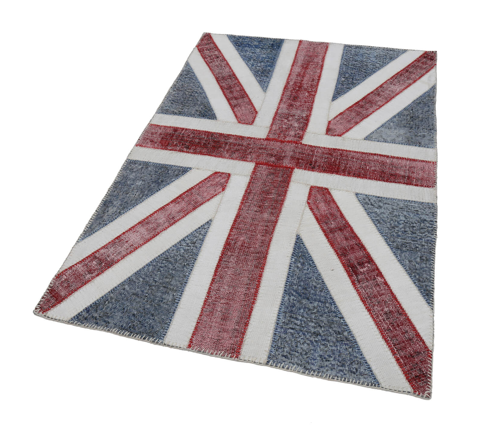 Collection of 4' x 6' British Flag Rug in a gallery layout