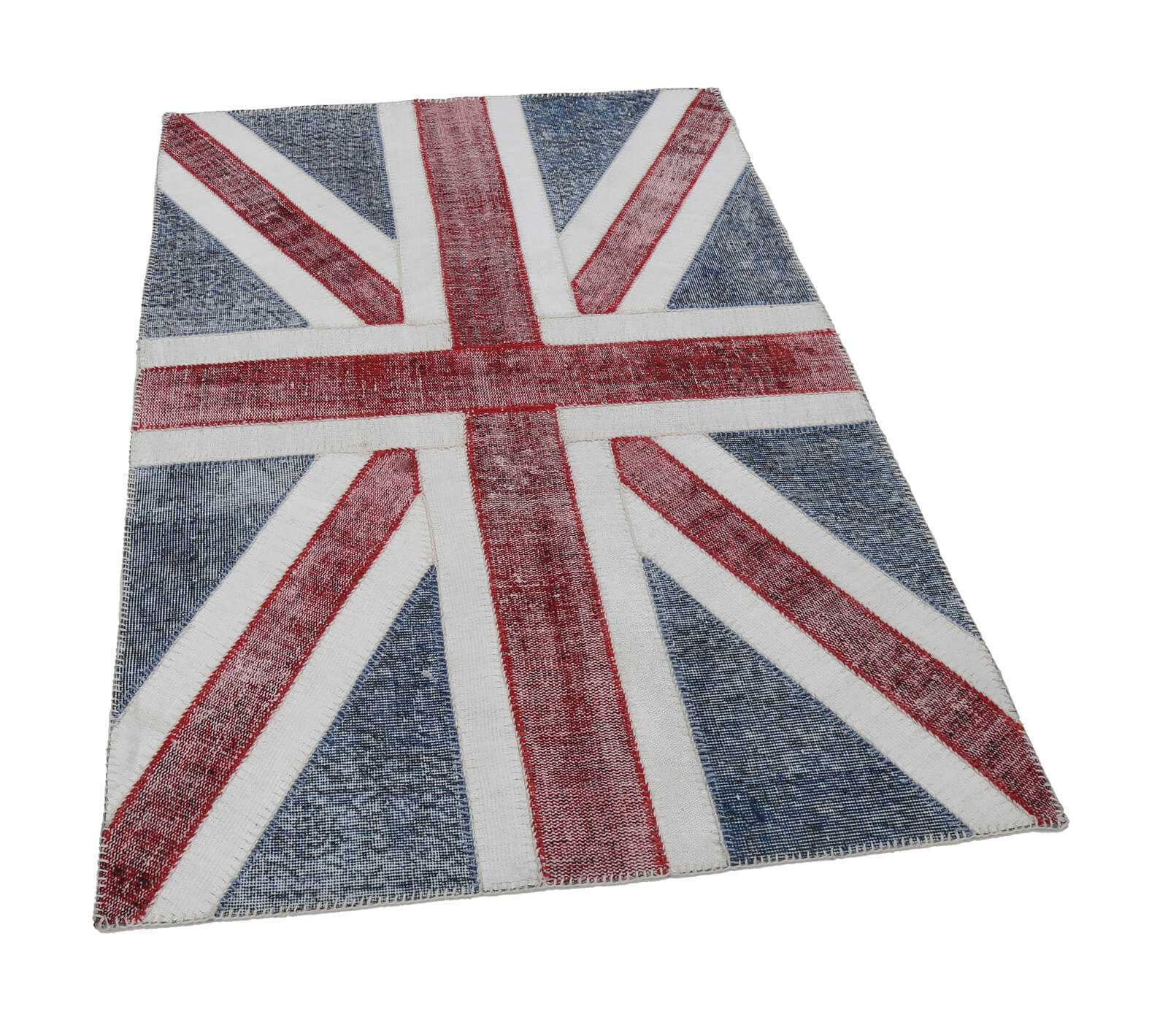 Collection of 4' x 6' British Flag Rug in a gallery layout