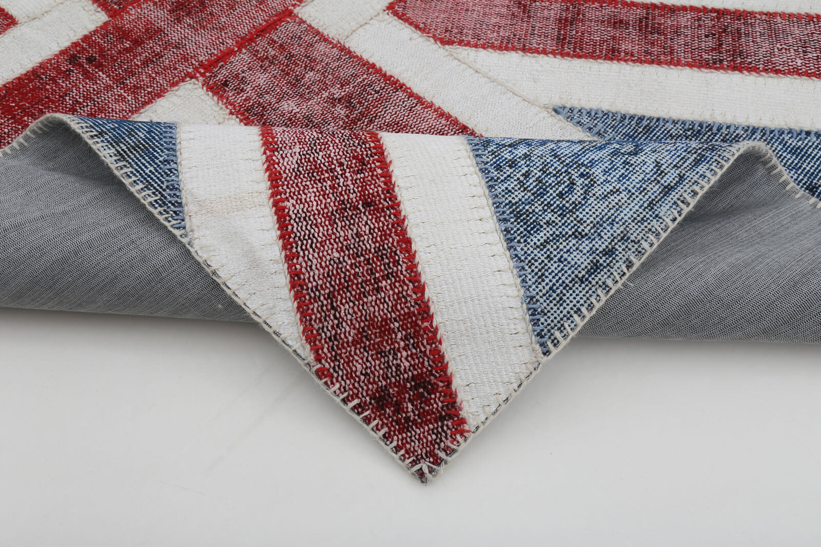 Collection of 4' x 6' British Flag Rug in a gallery layout