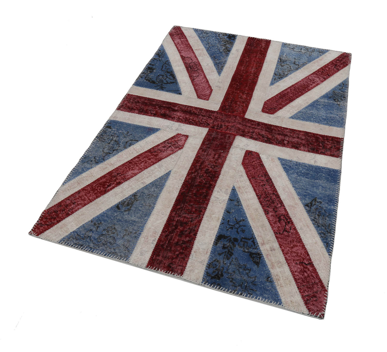 Collection of 4' x 6' British Flag Rug in a gallery layout