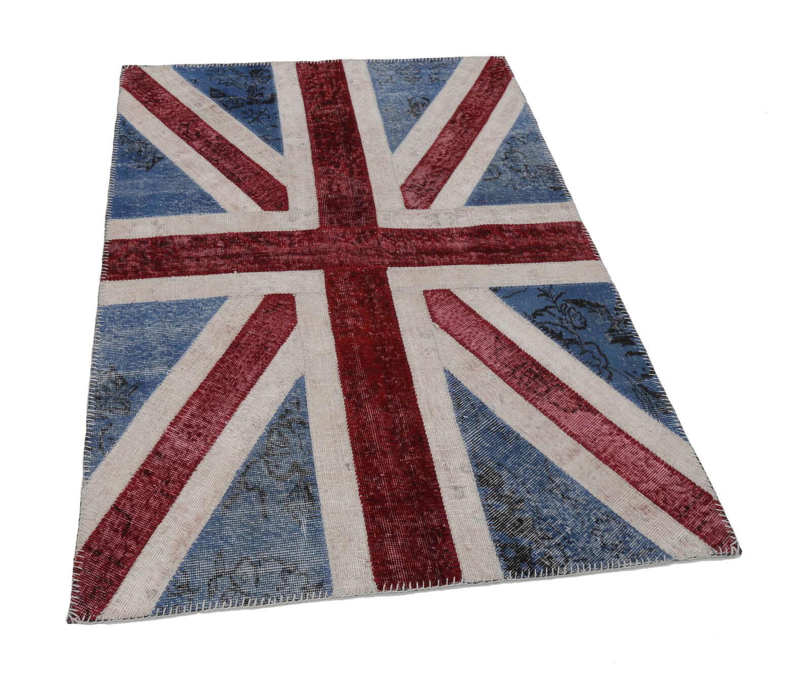 Collection of 4' x 6' British Flag Rug in a gallery layout