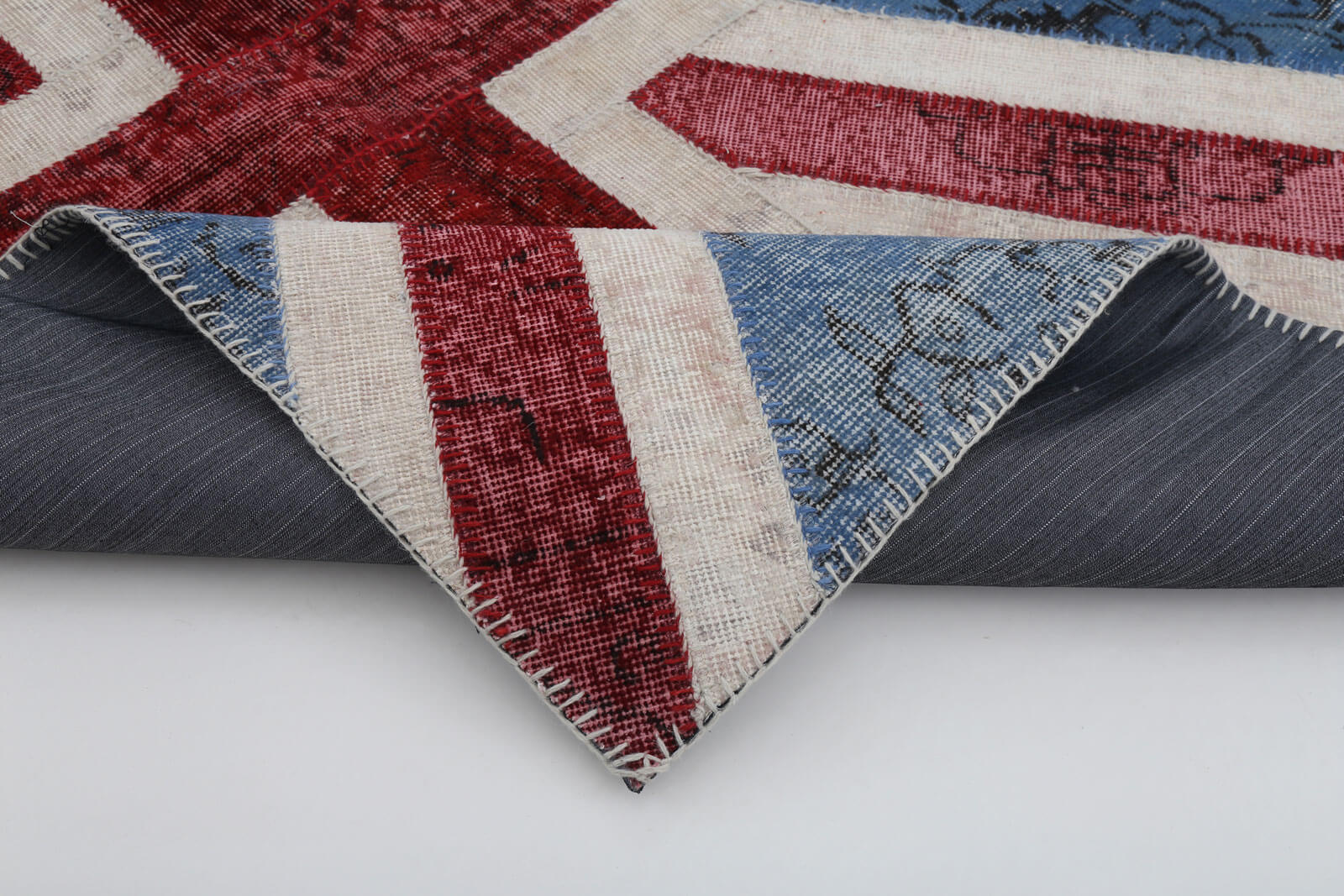 Collection of 4' x 6' British Flag Rug in a gallery layout