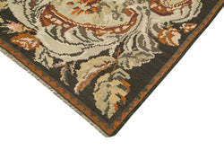 Collection of 5' 10'' x 10' 5'' Floral Vintage Kilim Rug in a gallery layout