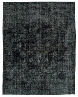 Collection of 9' 11'' x 12' 7'' Large Black Persian Rug in a gallery layout