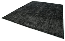 Collection of 9' 11'' x 12' 7'' Large Black Persian Rug in a gallery layout