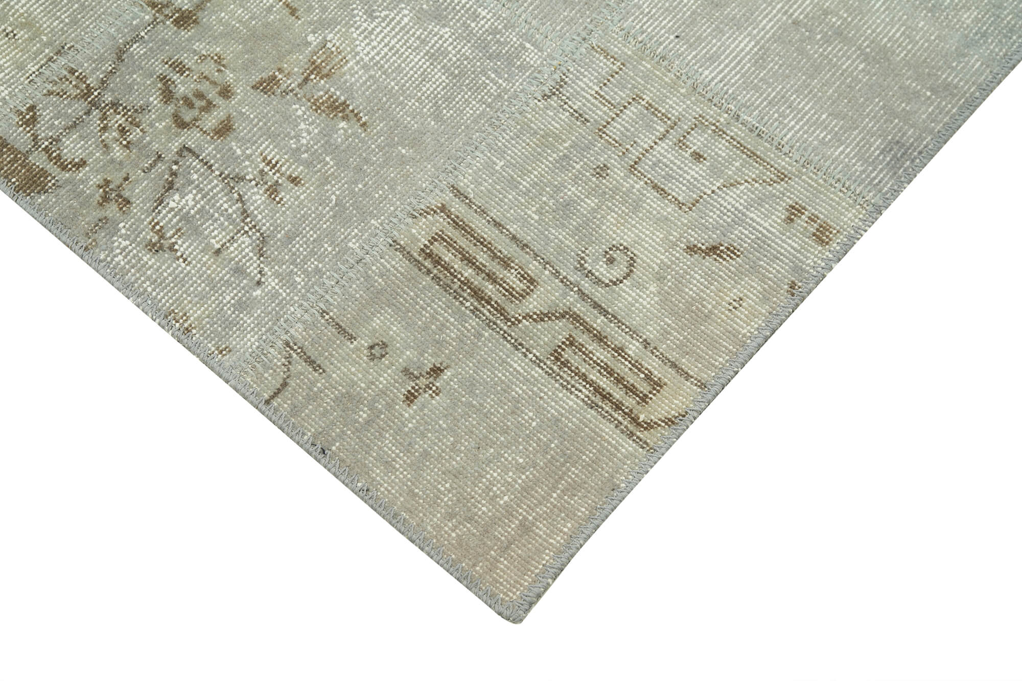 Collection of 2' 9'' x 10' Patchwork Runner Rug in a gallery layout