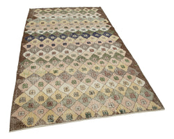 Collection of 4' 11'' x 8' 7'' Handmade Bohemian Rug in a gallery layout