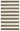 3' 7'' x 5' 7'' Striped Dhurrie Rug